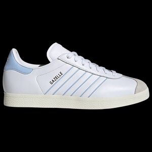 Adidas Gazelle Men's Sneakers in White and Light Blue